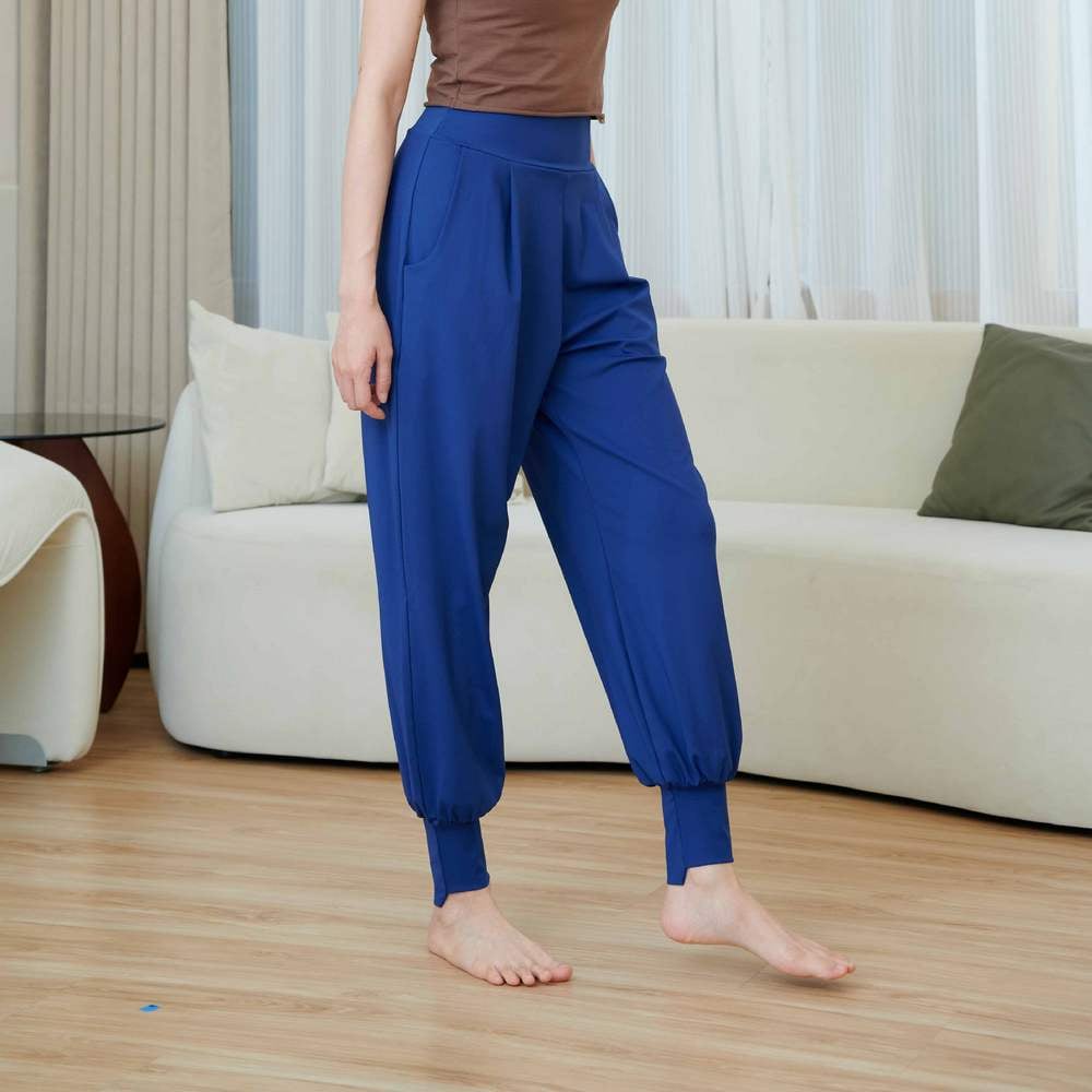 【5色】Front2line Micro Fresh 寬鬆版束腳寬褲 海軍藍 各類運動適用