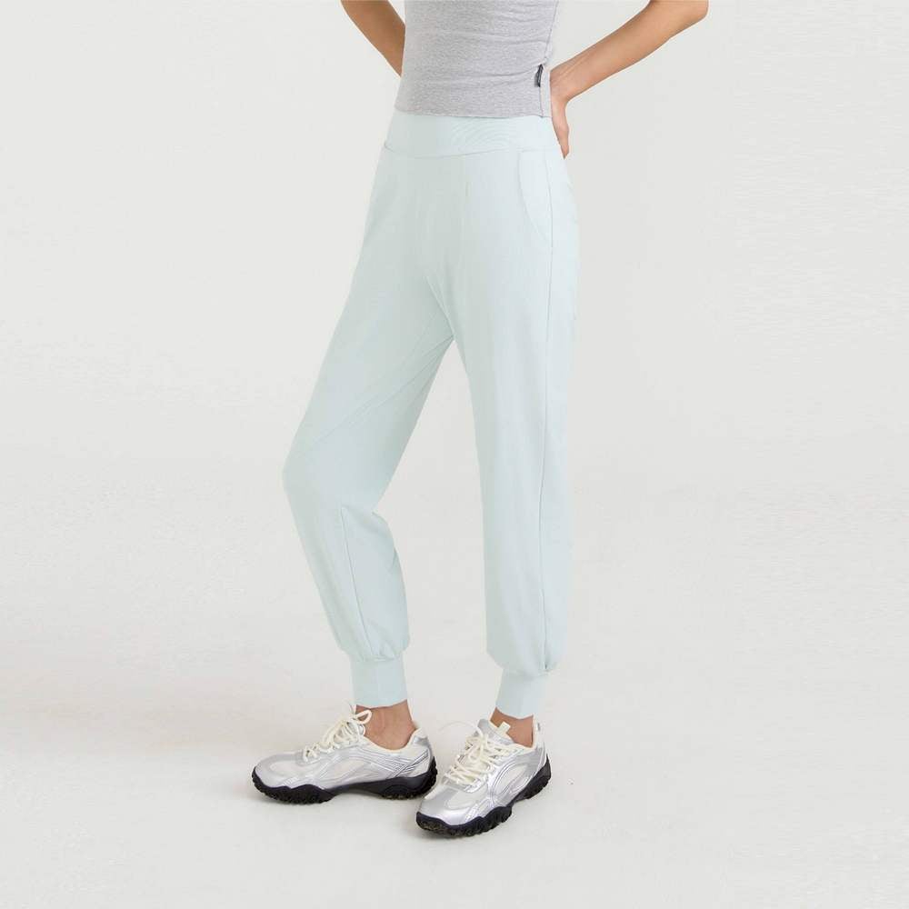 【7色】Front2line Micro Fresh 修身版束腳寬褲 薄荷綠 各類運動適用