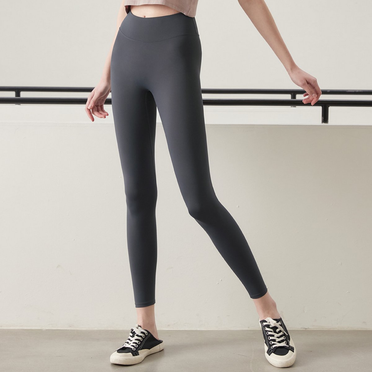 Parsley Allay 瑜珈裸感九分褲 月光藍 P22LG001NAV