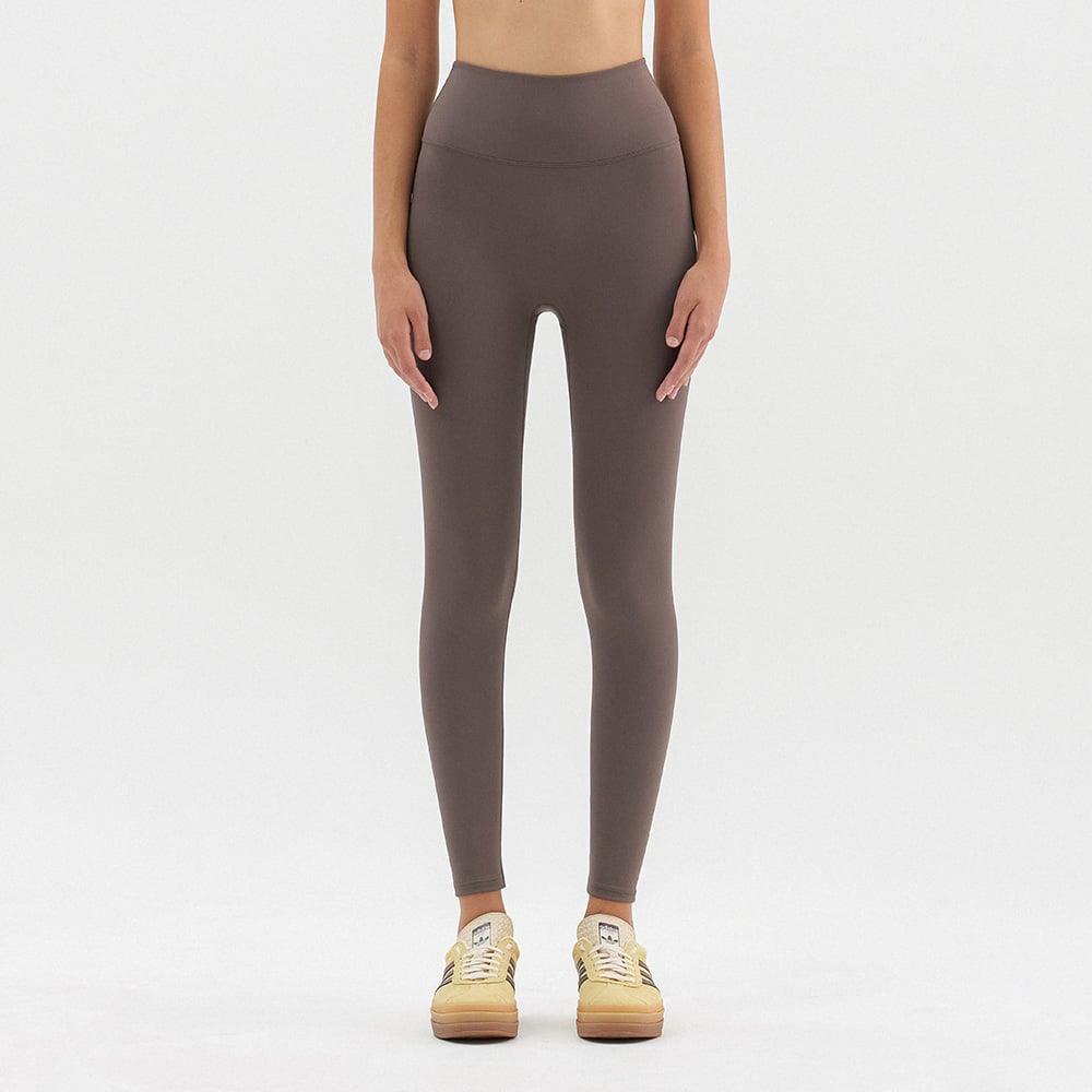 Front2line Tina 九分瑜珈褲 棕色 FDWFLG007BRN