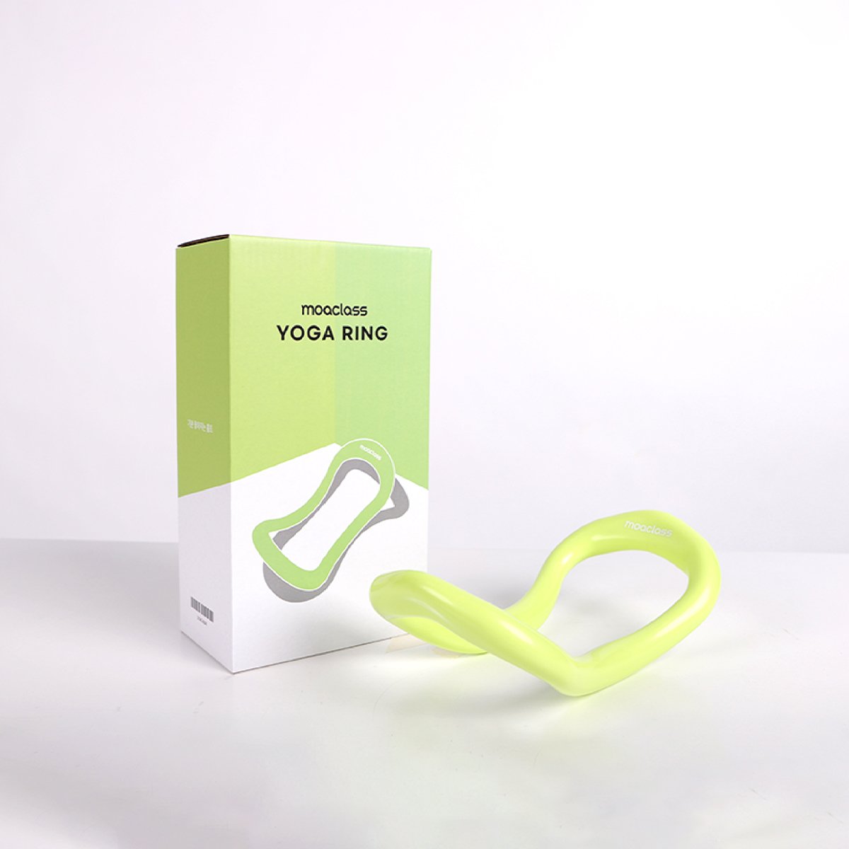 Moaclass 開背伸展按摩瑜珈環 青蘋綠 MOA007