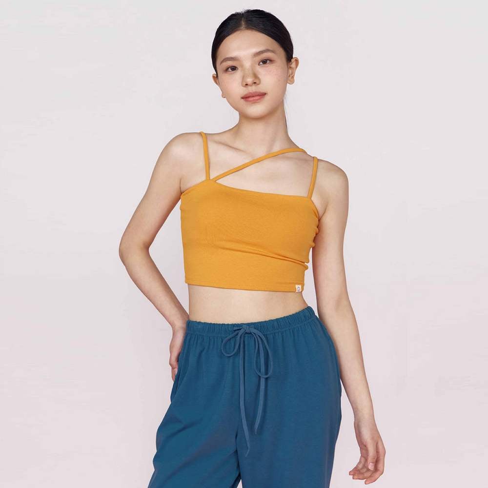 Dhyani 優雅移動瑜珈內衣 燃橙色 CON110ORG