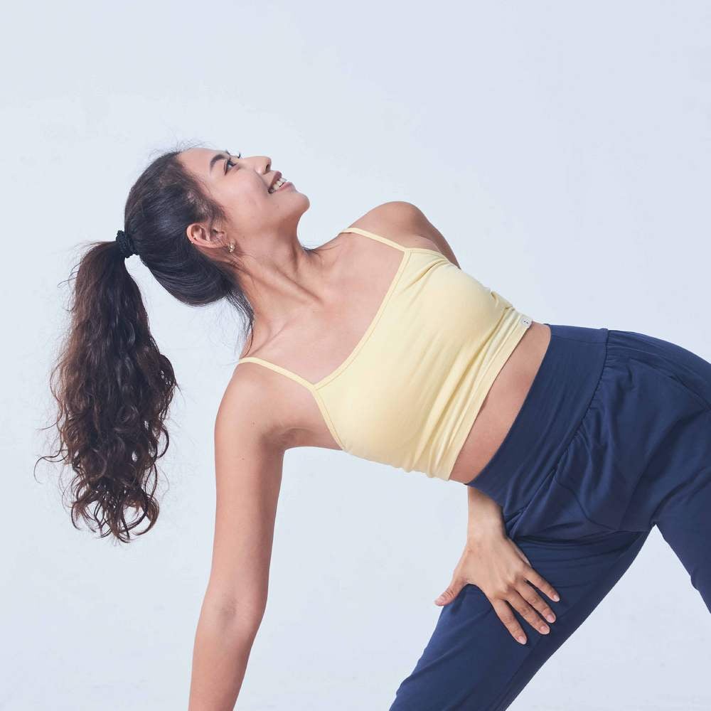 Sohamsoham 現代瑜珈內衣 檸檬黃 SOH008YEL