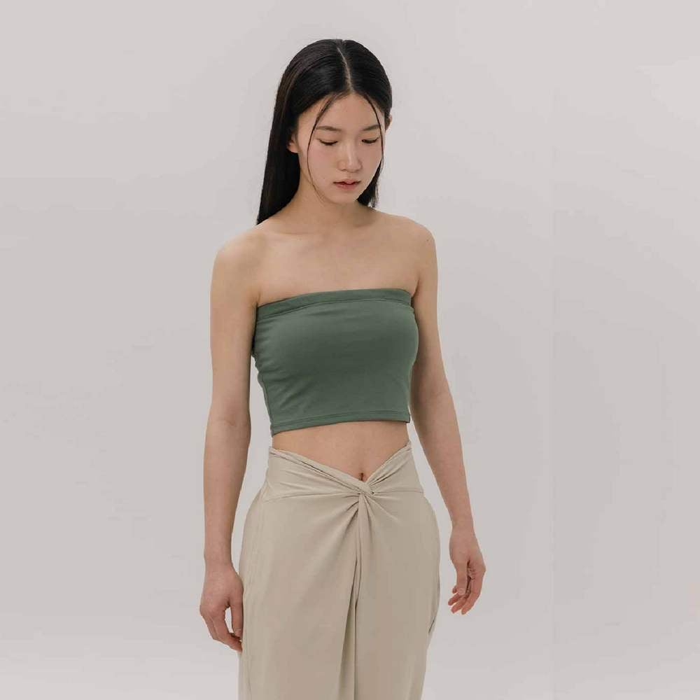 Sohamsoham 平口瑜珈內衣 礦物綠 SOH012GRN