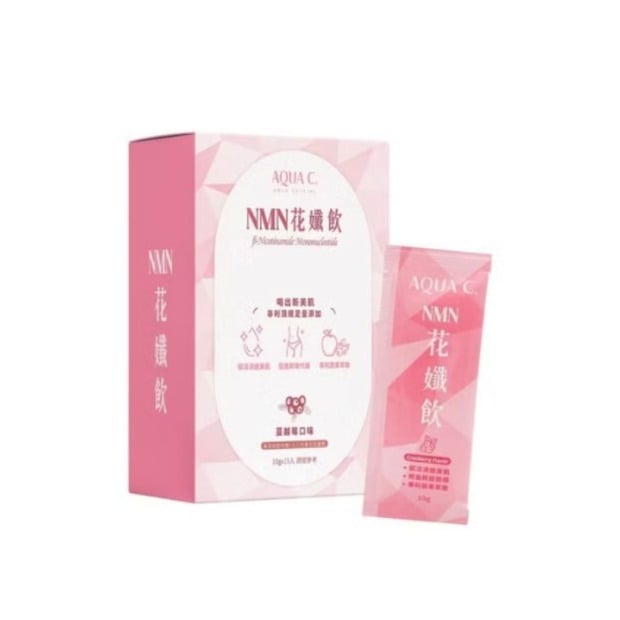 【AQUA.C花漾皙】NMN花孅飲(15包/盒)