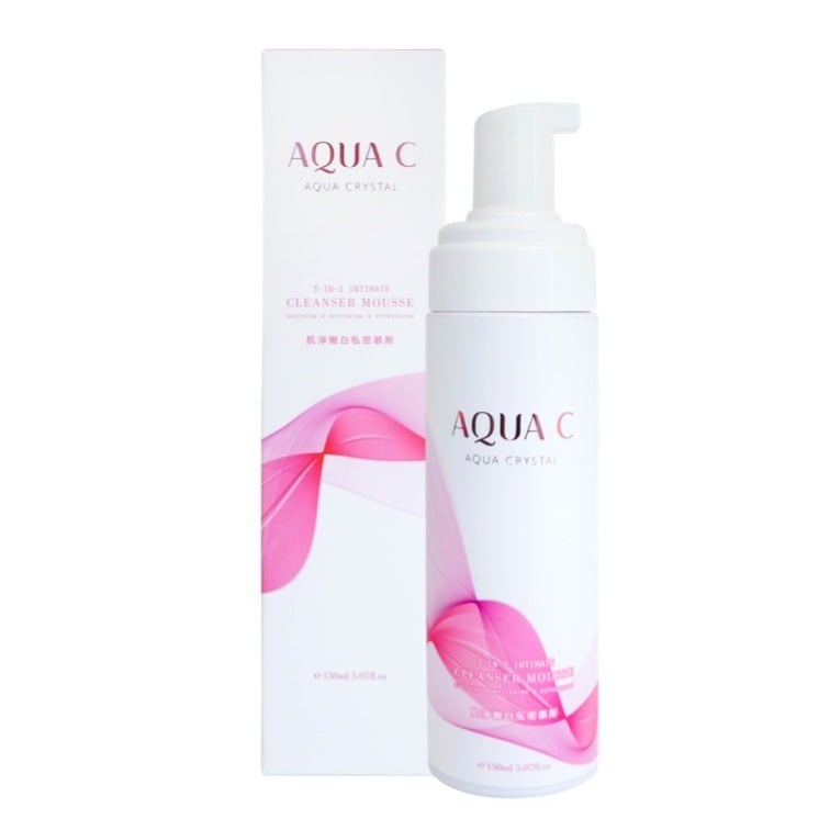 【AQUA.C花漾皙】肌淨嫩白私密慕斯 150ml