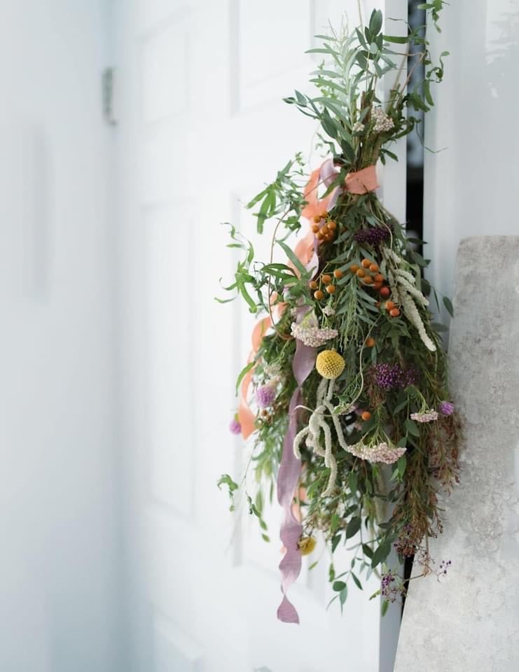 Seasonal Swag Workshop 季節壁掛花束