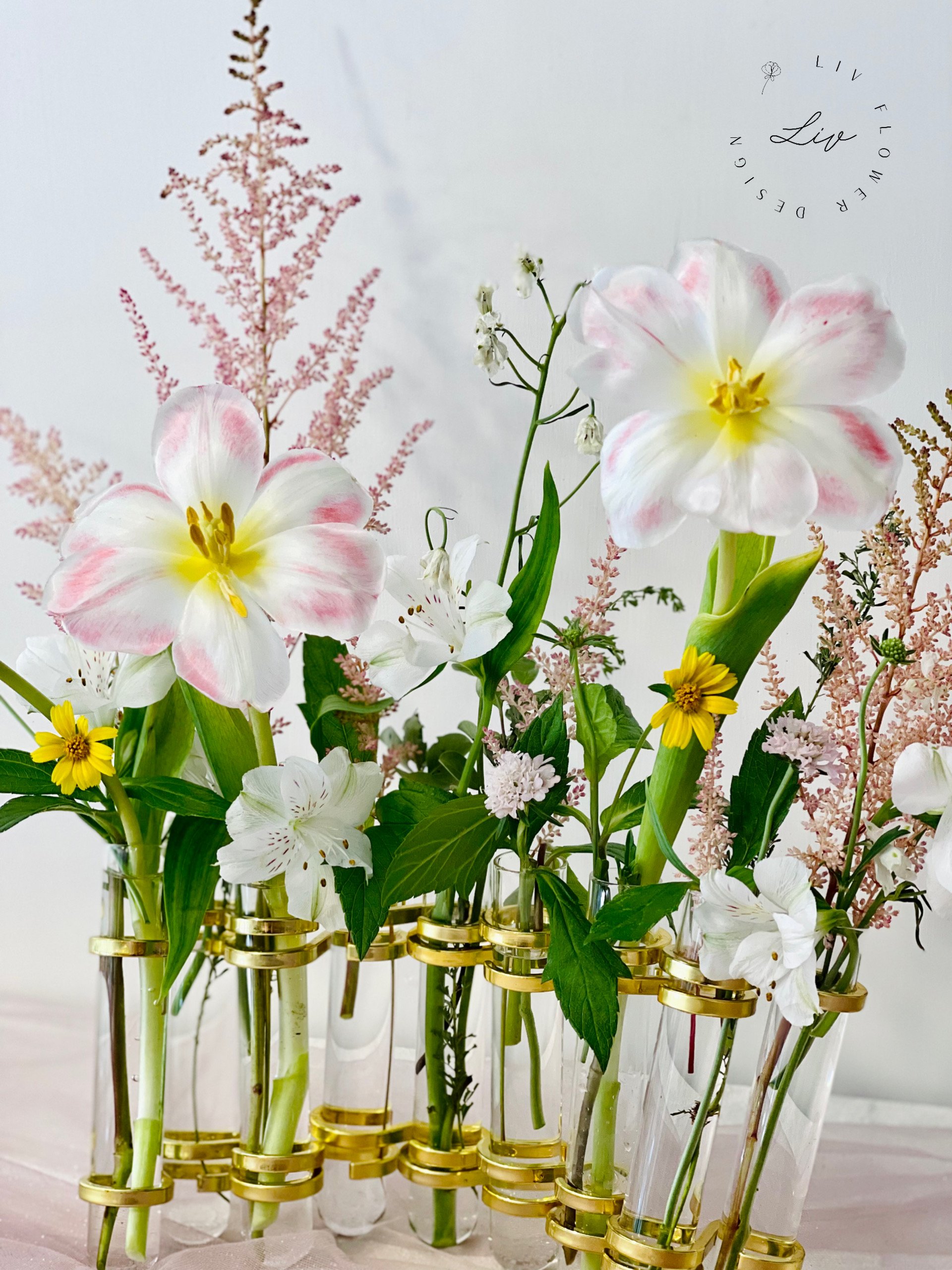 英國TQUK鮮花/法式AAFF鮮花證照 共同體驗課-試管花