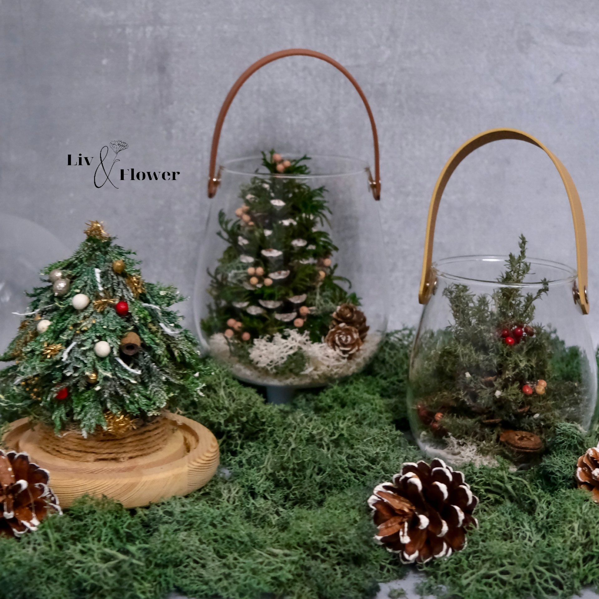 野園森林系列-永生聖誕花禮課