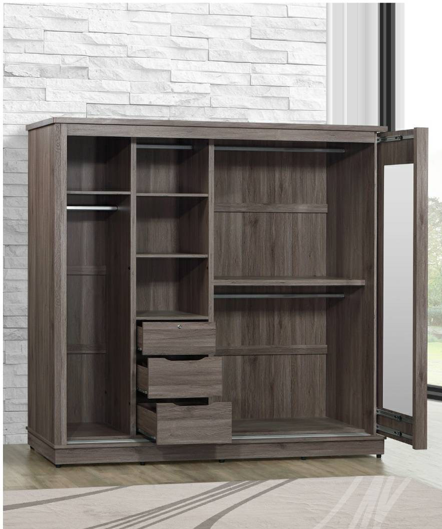 津-7尺推門衣櫃