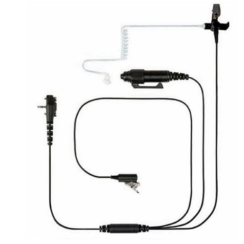 MH-103 MH-103A4B 三線式空氣導管耳機麥克風 EVX-261 VX-261 VX-264 VX-231