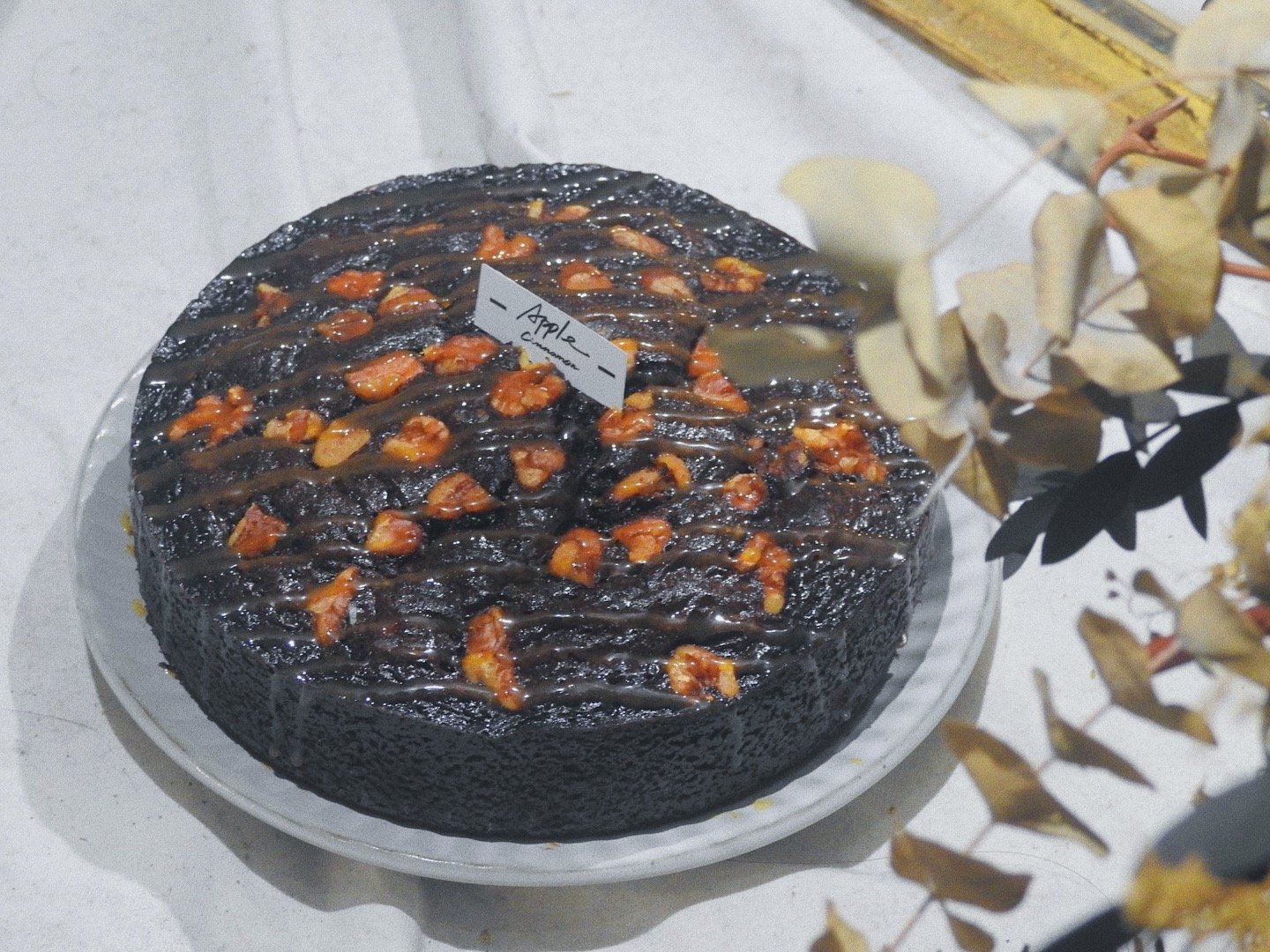 濃黑核桃布朗尼