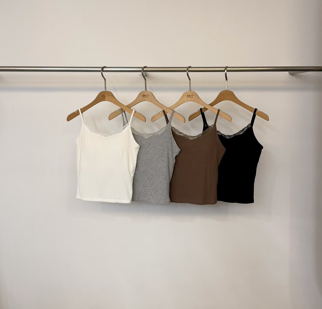 早鳥價開團中！《bra top》U領蕾絲款