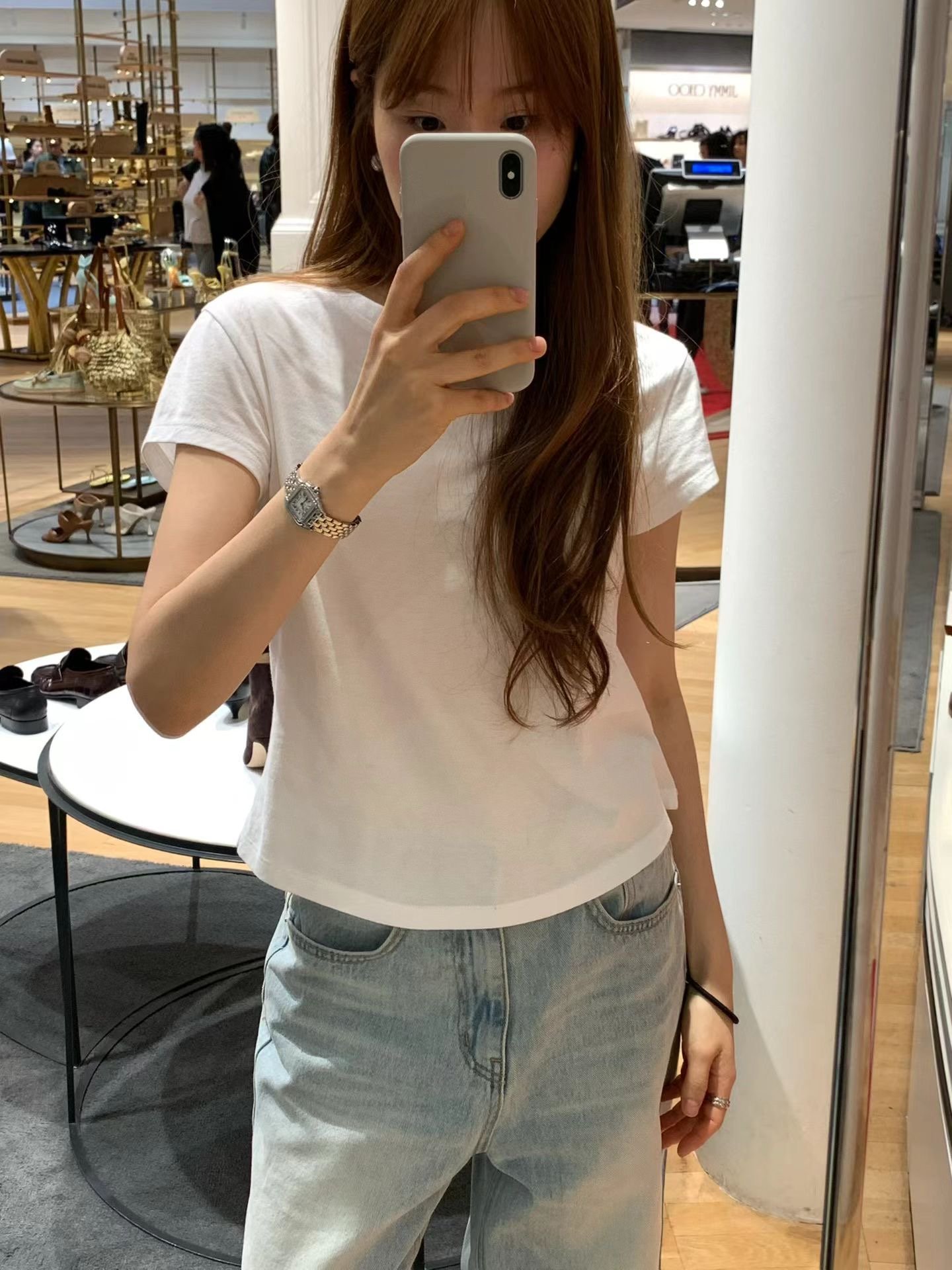 W8成團！《ounce》圓領圓擺half tee