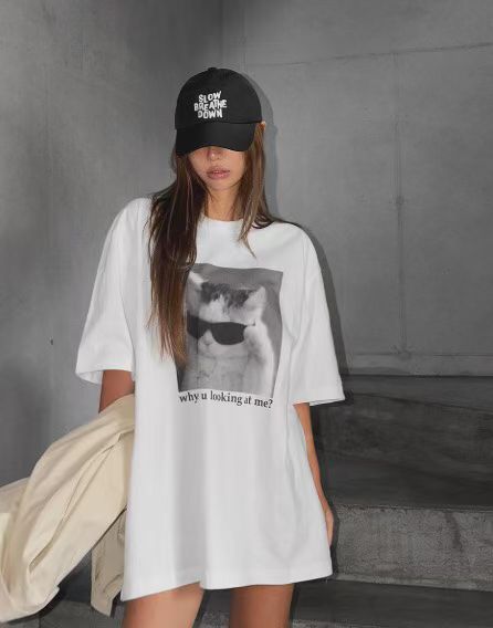 W7成團！《夏日T shirt》why r u looking at me? tee