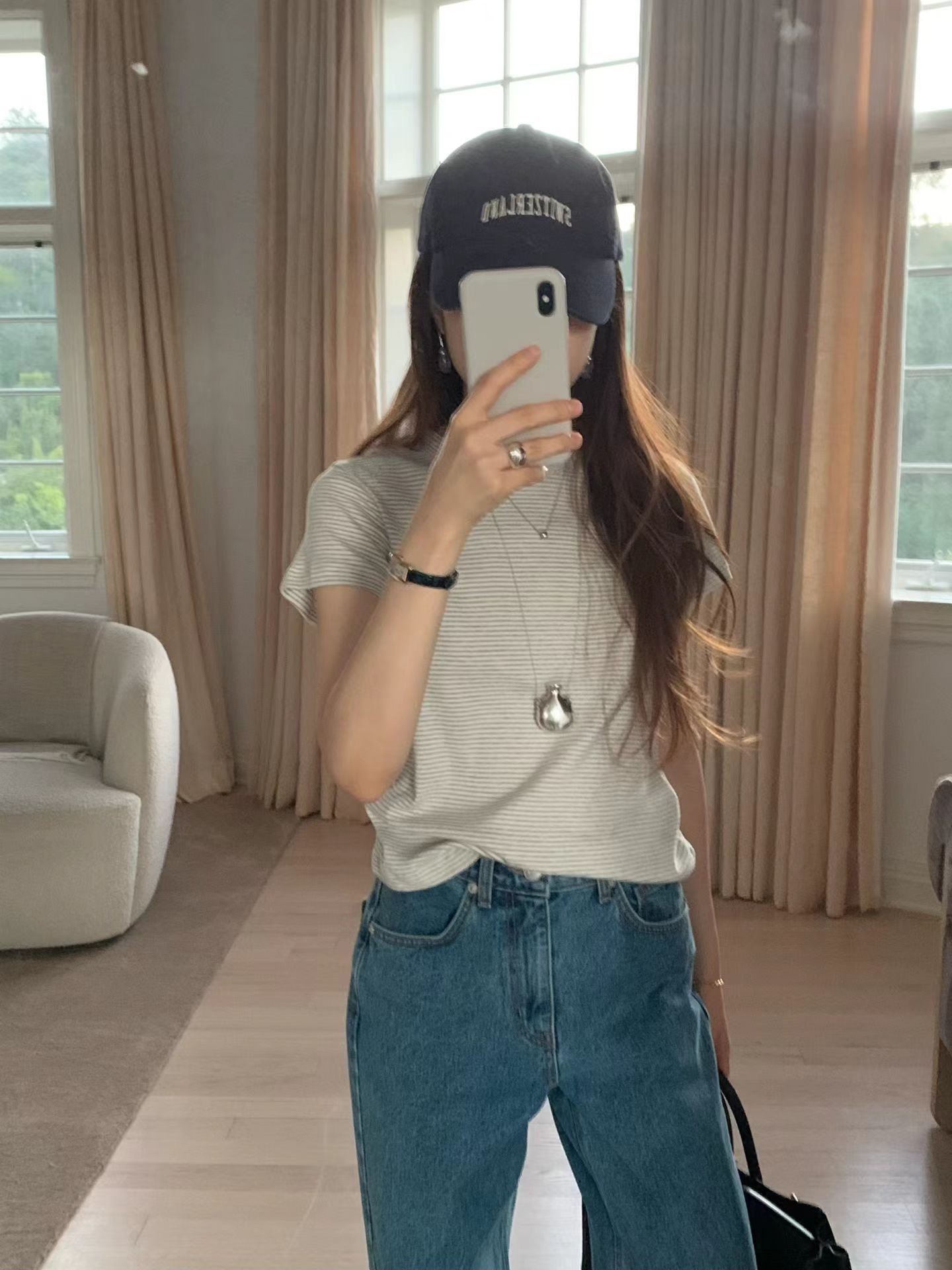 敗部復活開團中！《ounce》W6條紋舒適half tee