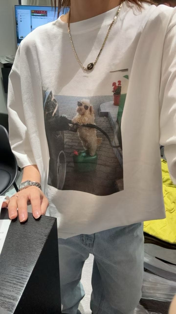 早鳥價開團中！《貓貓狗狗》幫自己加油狗狗T