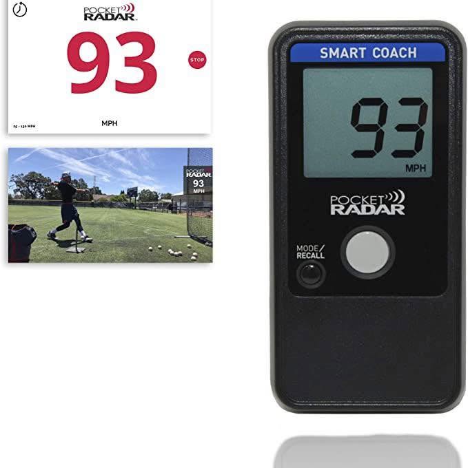(小胖美國棒壘) 掌上型測速器, POCKET RADAR Smart Coach SR1100 掌上型測速器,可連結APP使用
