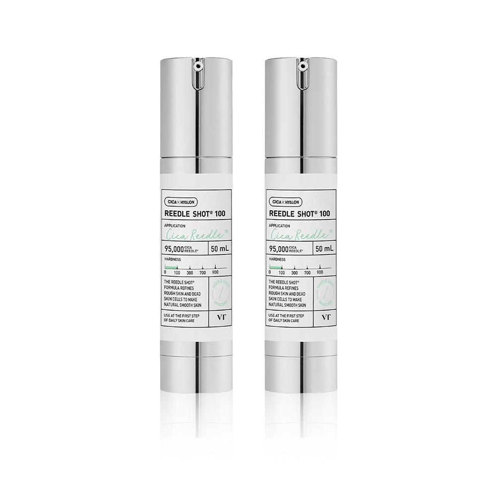 【iMeuu愛美悠】VT Cosmetics 老虎微晶精華100(50mlx2瓶)/平行輸入 塗抹式 積雪草 毛孔