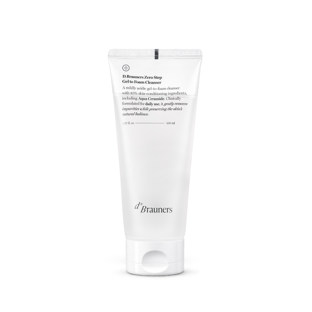 【iMeuu愛美悠】D.Brauners淨膚凝膠泡沫潔面乳150ml