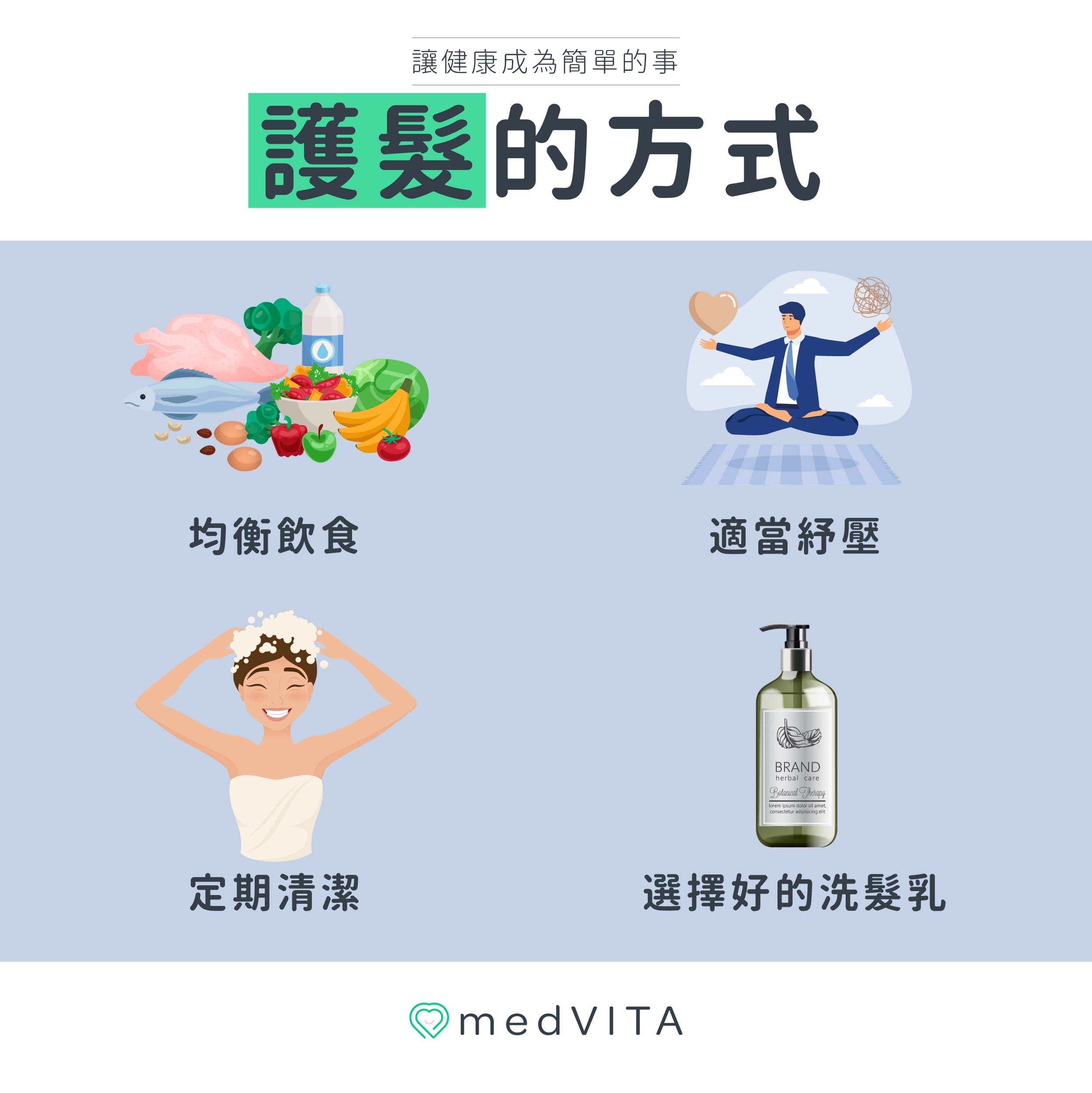 覺㦡medVITA | 護髮的方式