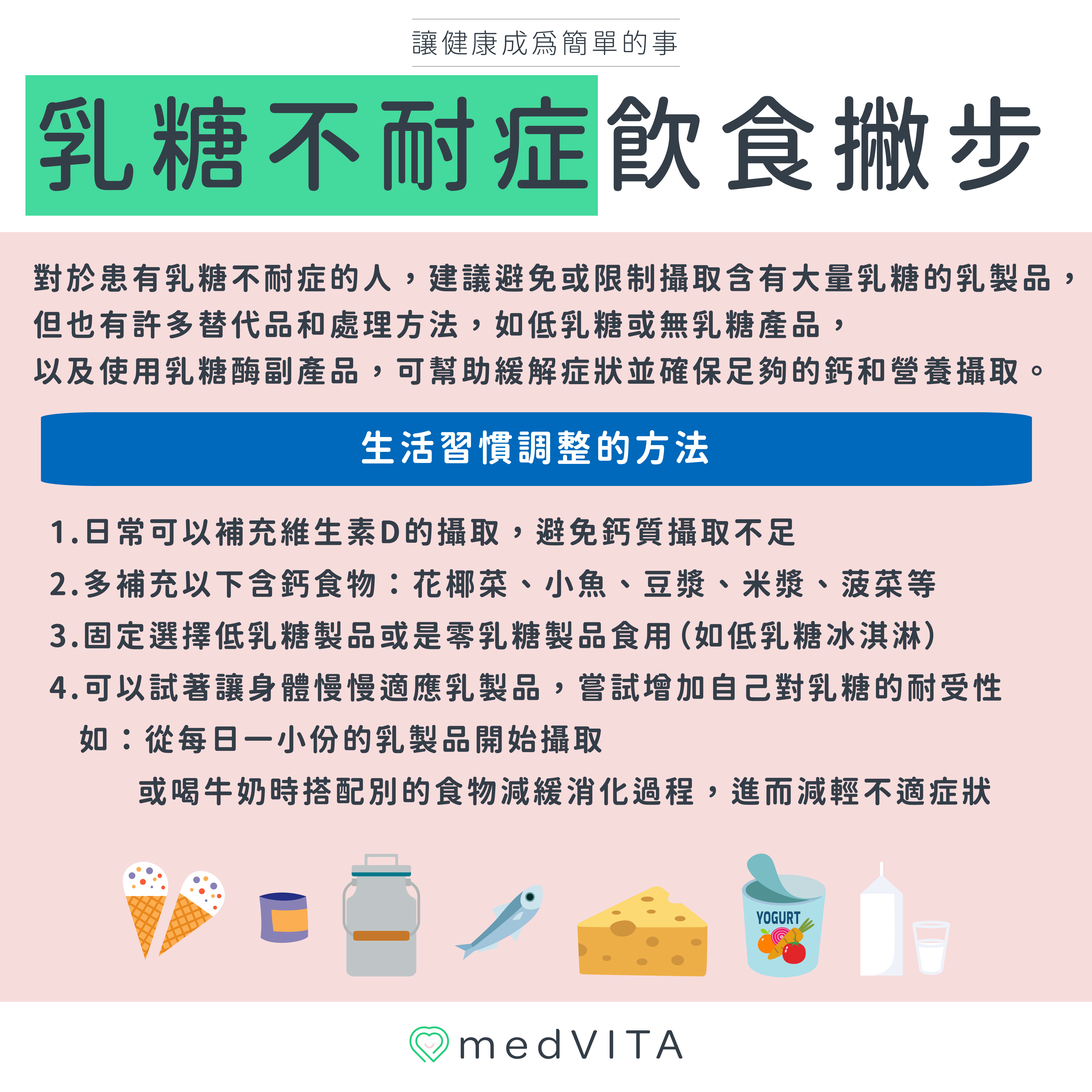 覺㦡medVITA | 乳糖不耐症是什麼