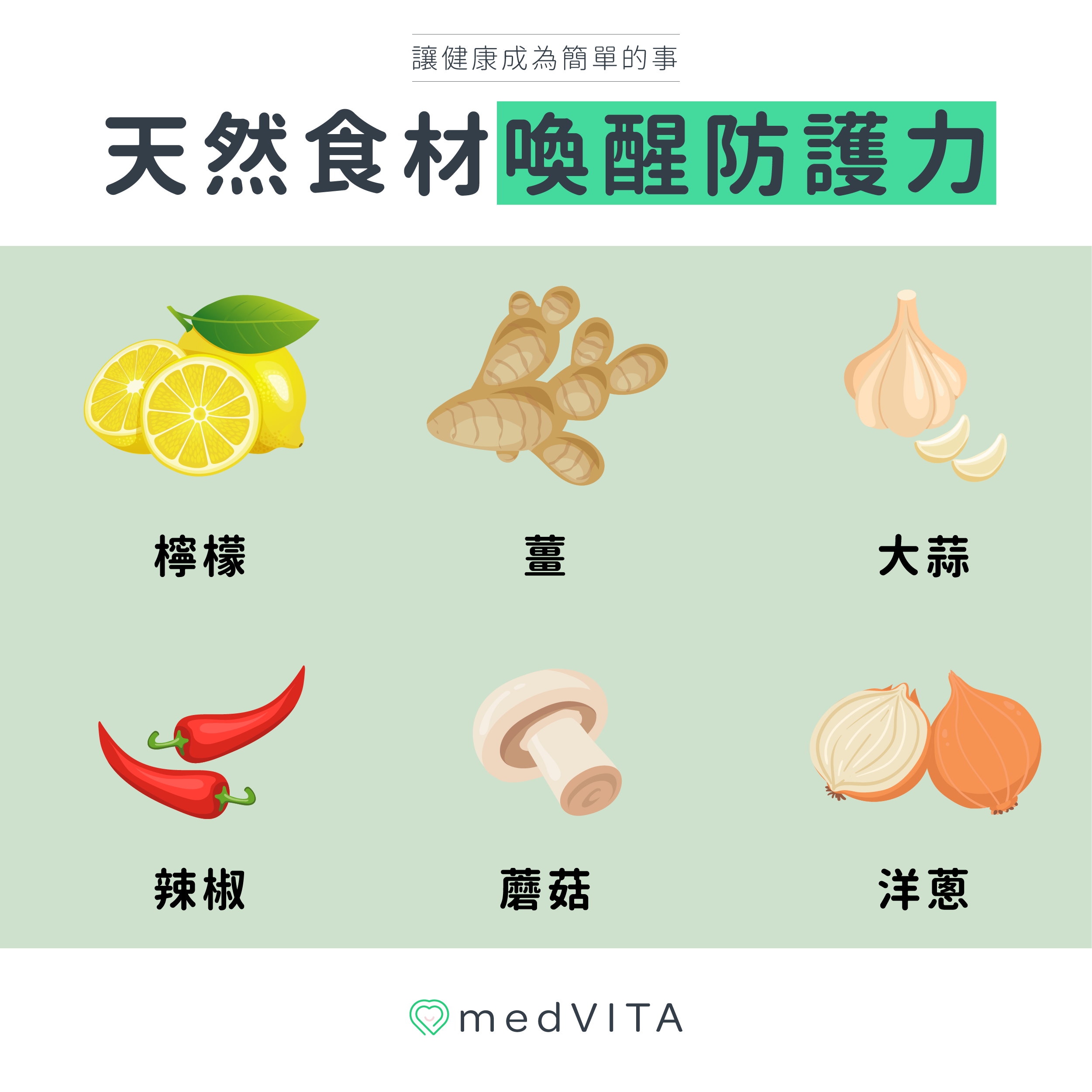 天然食材喚醒防護力