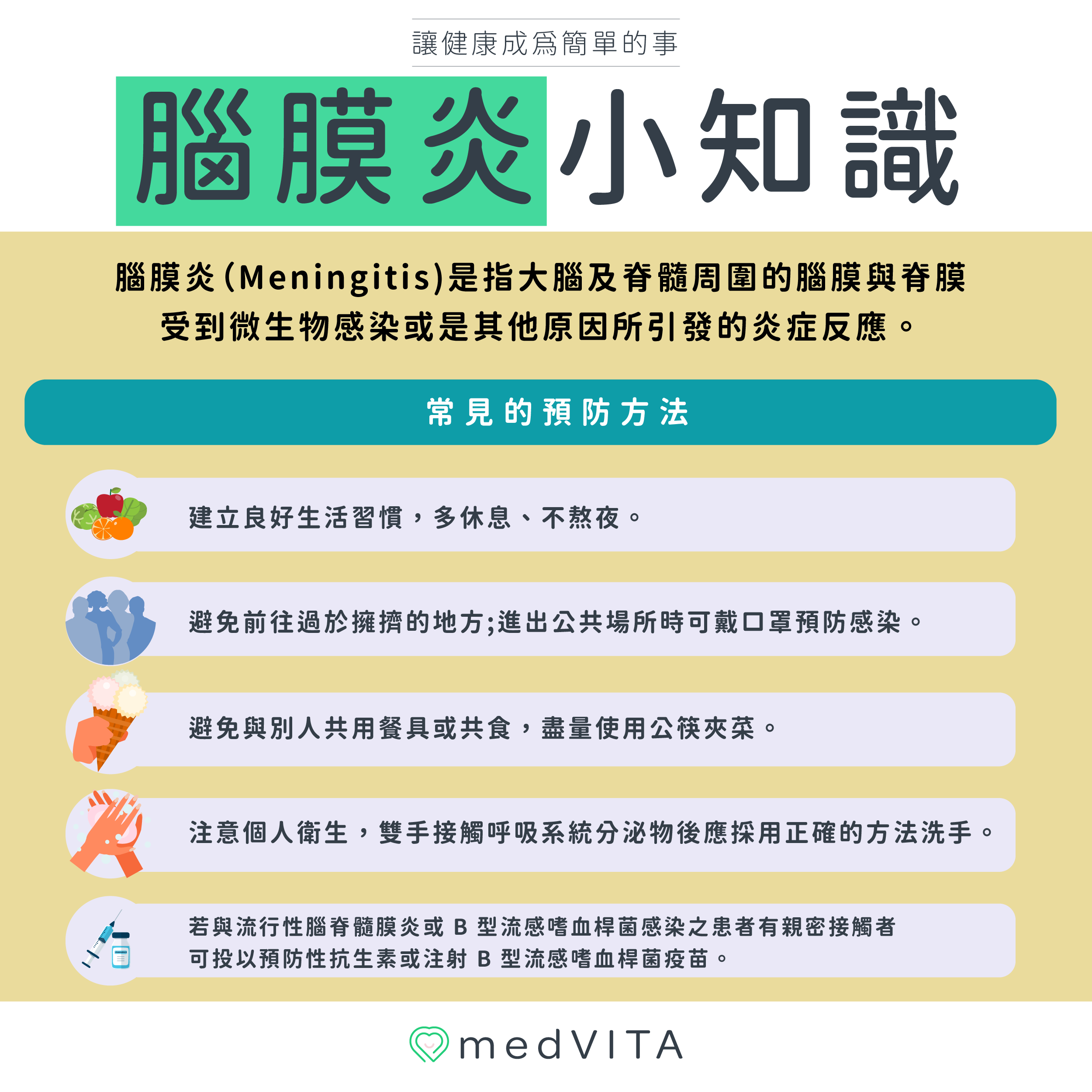 覺㦡medVITA | 腦膜炎小知識