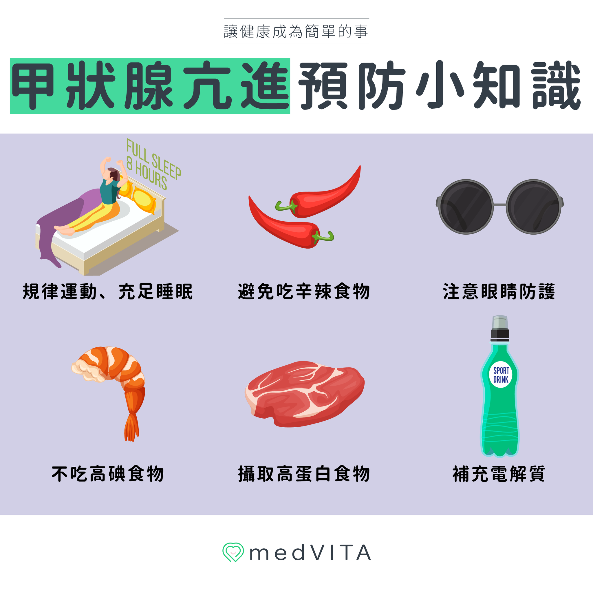 覺㦡medVITA | 甲狀腺亢進預防小知識