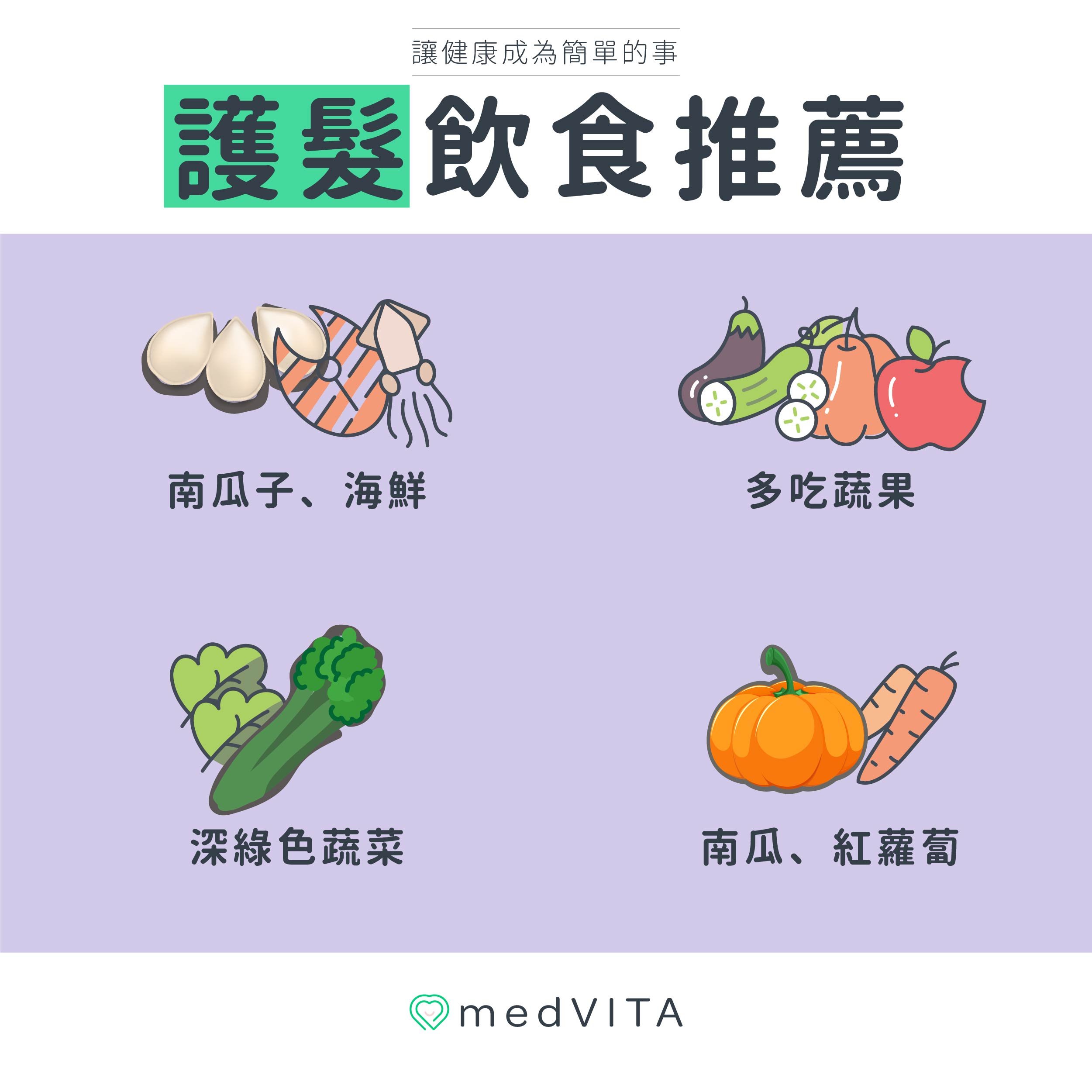 覺㦡medVITA | 護髮飲食推薦