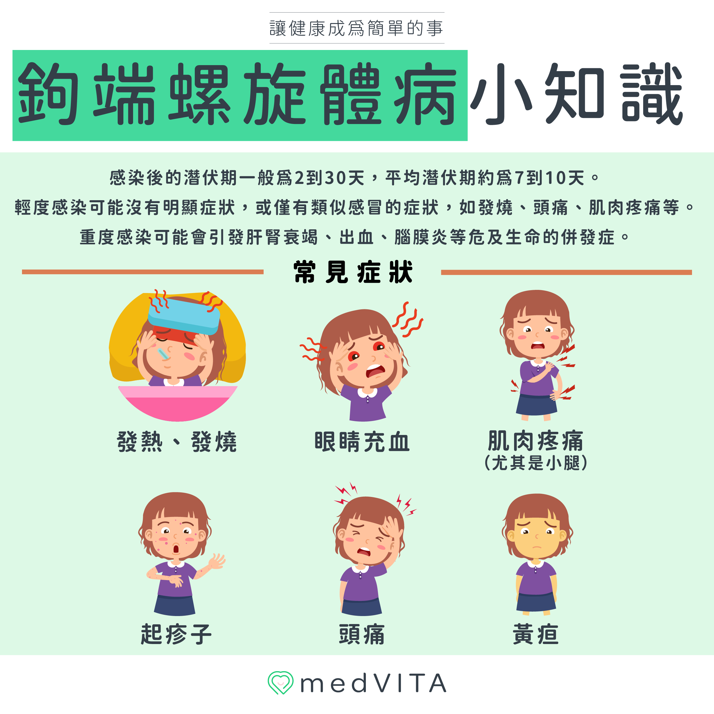 覺㦡medVITA | 鉤端螺旋體病小知識