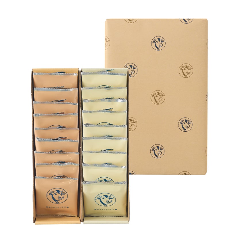 東京牛奶起司工房 海鹽&蜂蜜 雙口味 - 18入