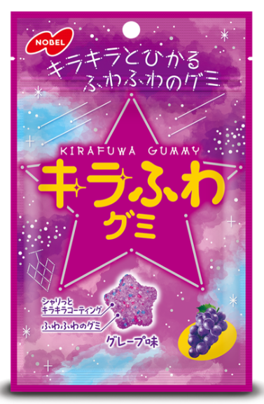 閃亮星星軟糖 葡萄/鳳梨/汽水口味
