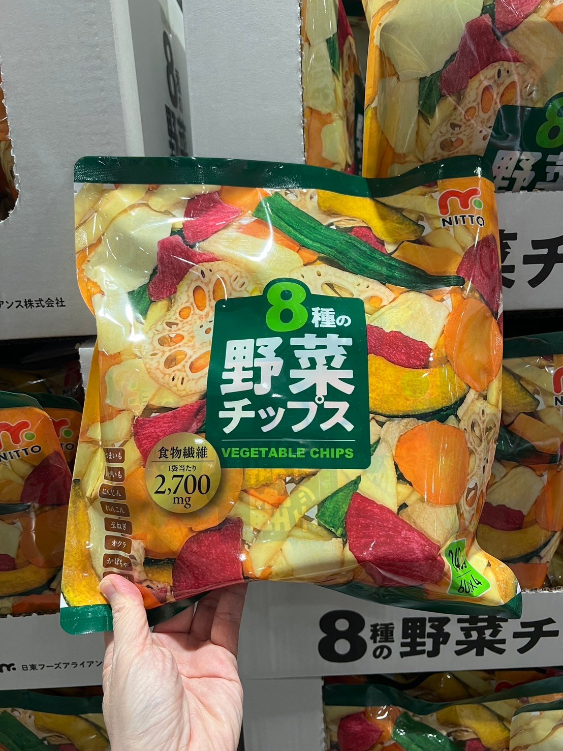 NITTO 8種野菜 乾燥餅乾 83193