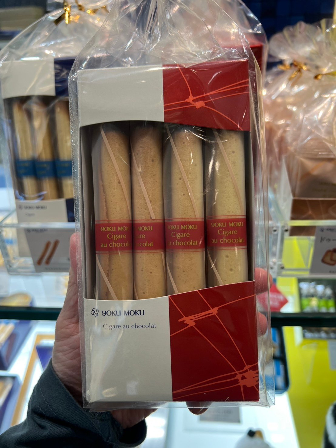 YOKUMOKU  原味 10入 巧克力蛋捲 8入