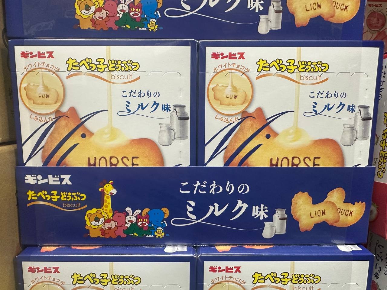金必士 牛奶口味 63g 一箱10盒