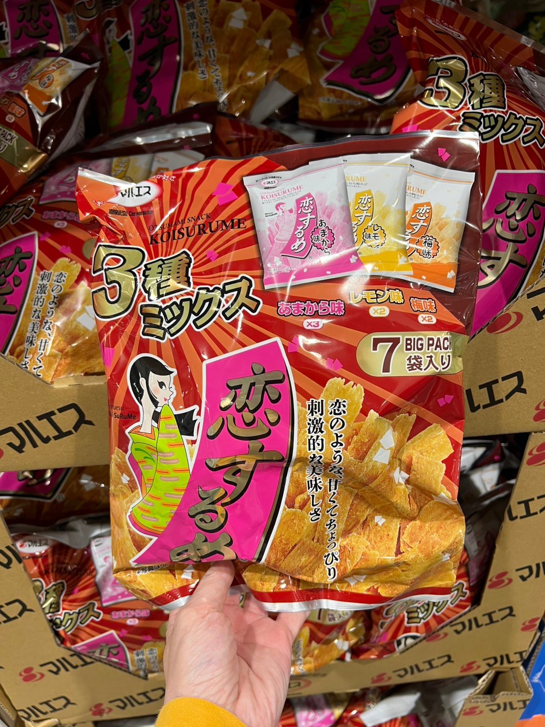 3種口味魷魚絲 71629