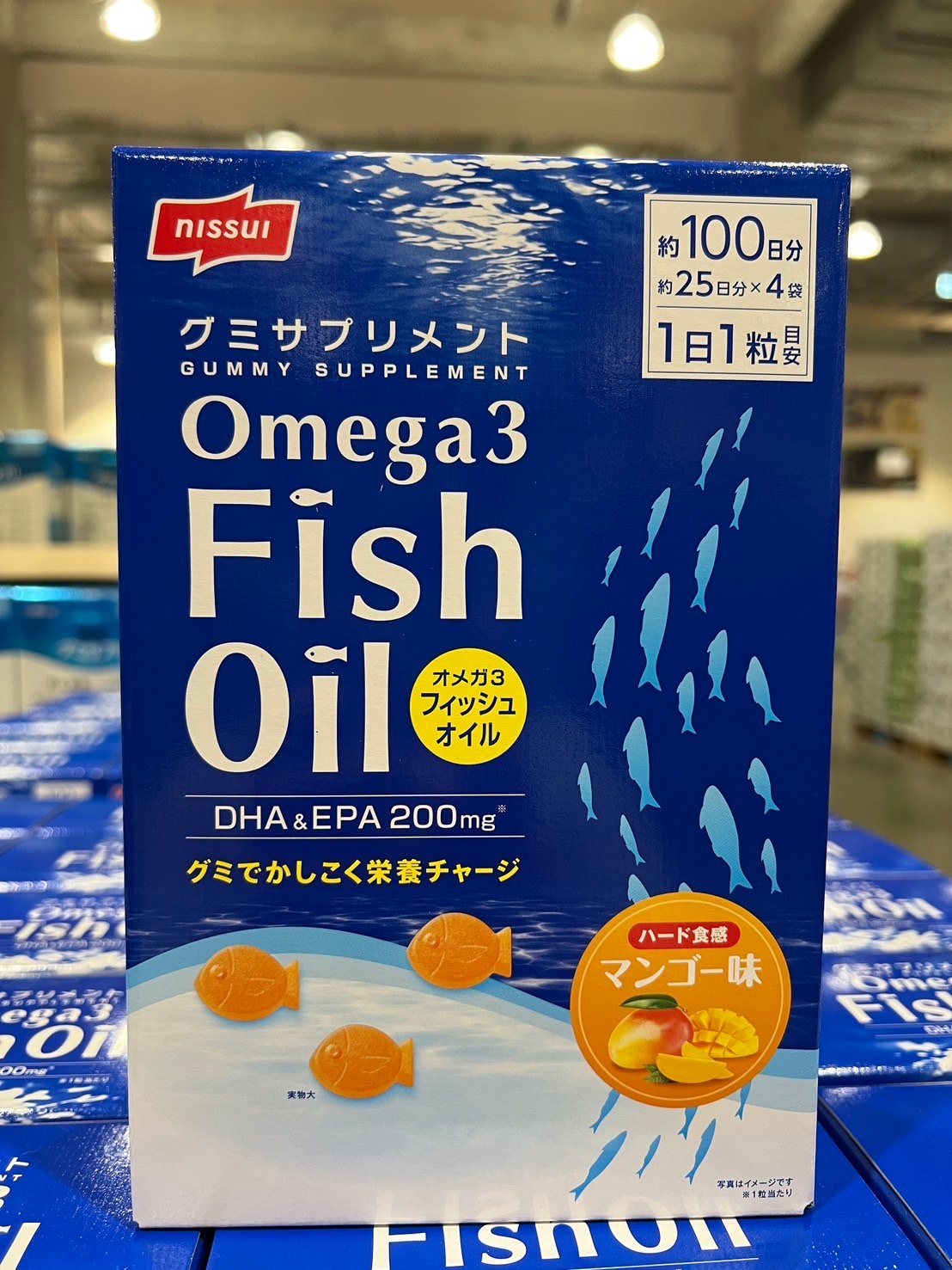 OMEGA3 芒果口味咀嚼糖100粒入 76143