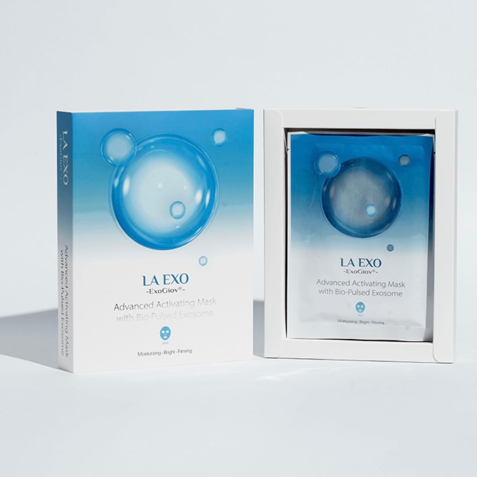 LA EXO 高效賦活生化脈衝外泌體面膜3 片組