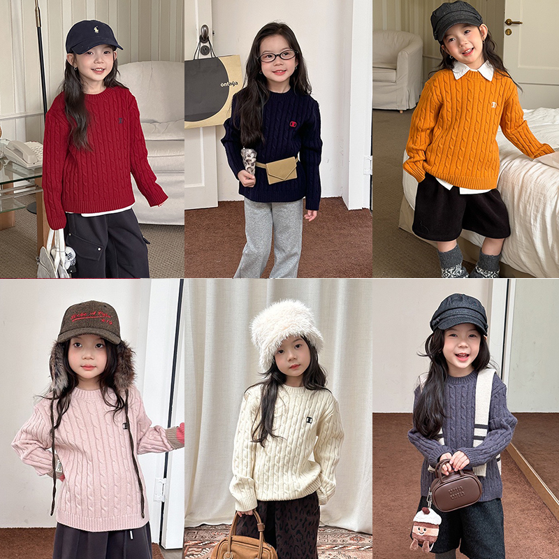 A1-028 聖誕新年百搭冬日氛圍針織上衣