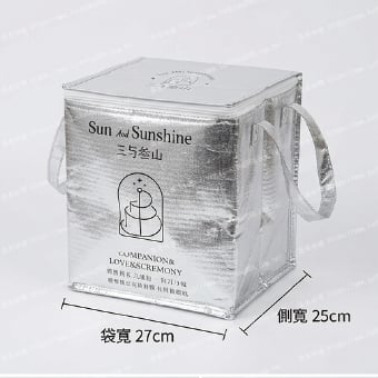 【現貨促銷】工廠尾貨 - 鋁箔珍珠棉金箔保溫提袋