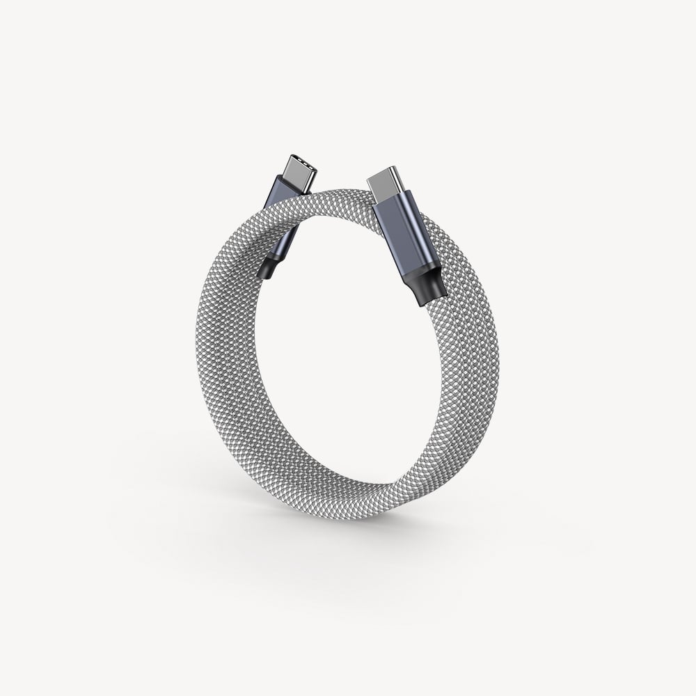 O-MagCables Type-C to Type-C 240W 磁性快收納充電傳輸線