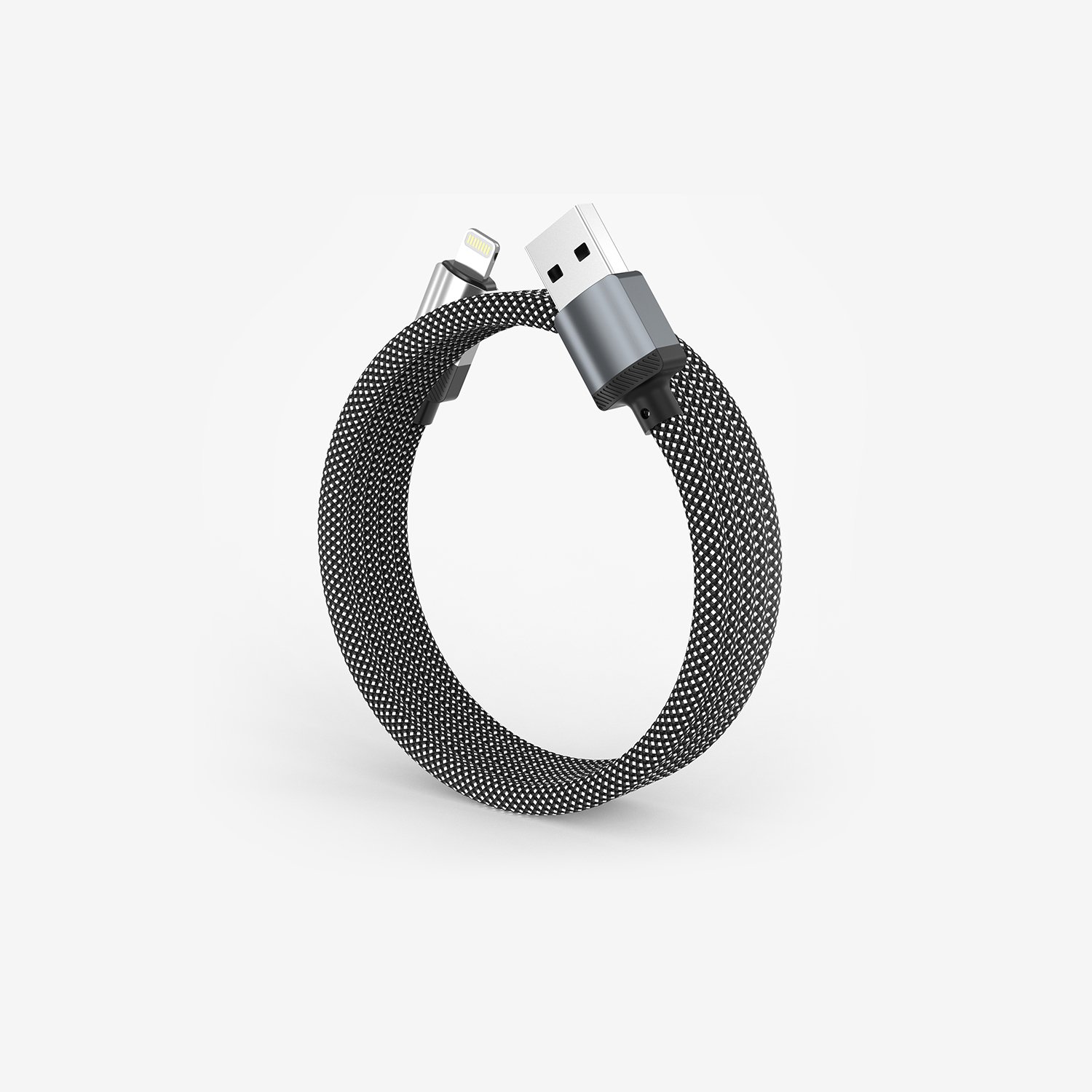 OA-MagCables USB-A to Lightning 磁性快收納充電傳輸線