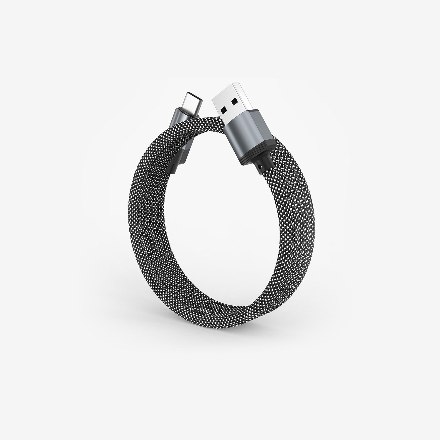 OA-MagCables USB-A to Type-C 磁性快收納充電傳輸線