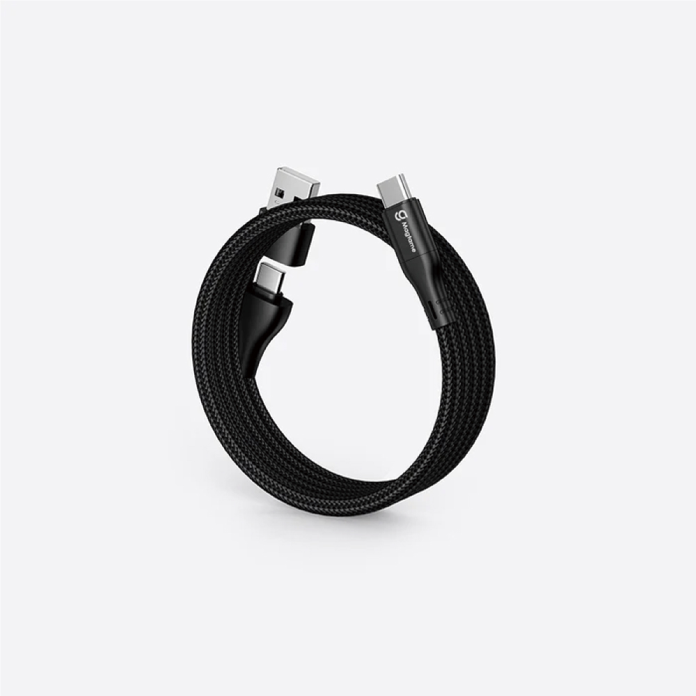 O-MagCables Type-C to C+A 2in1磁性快收納充電傳輸線