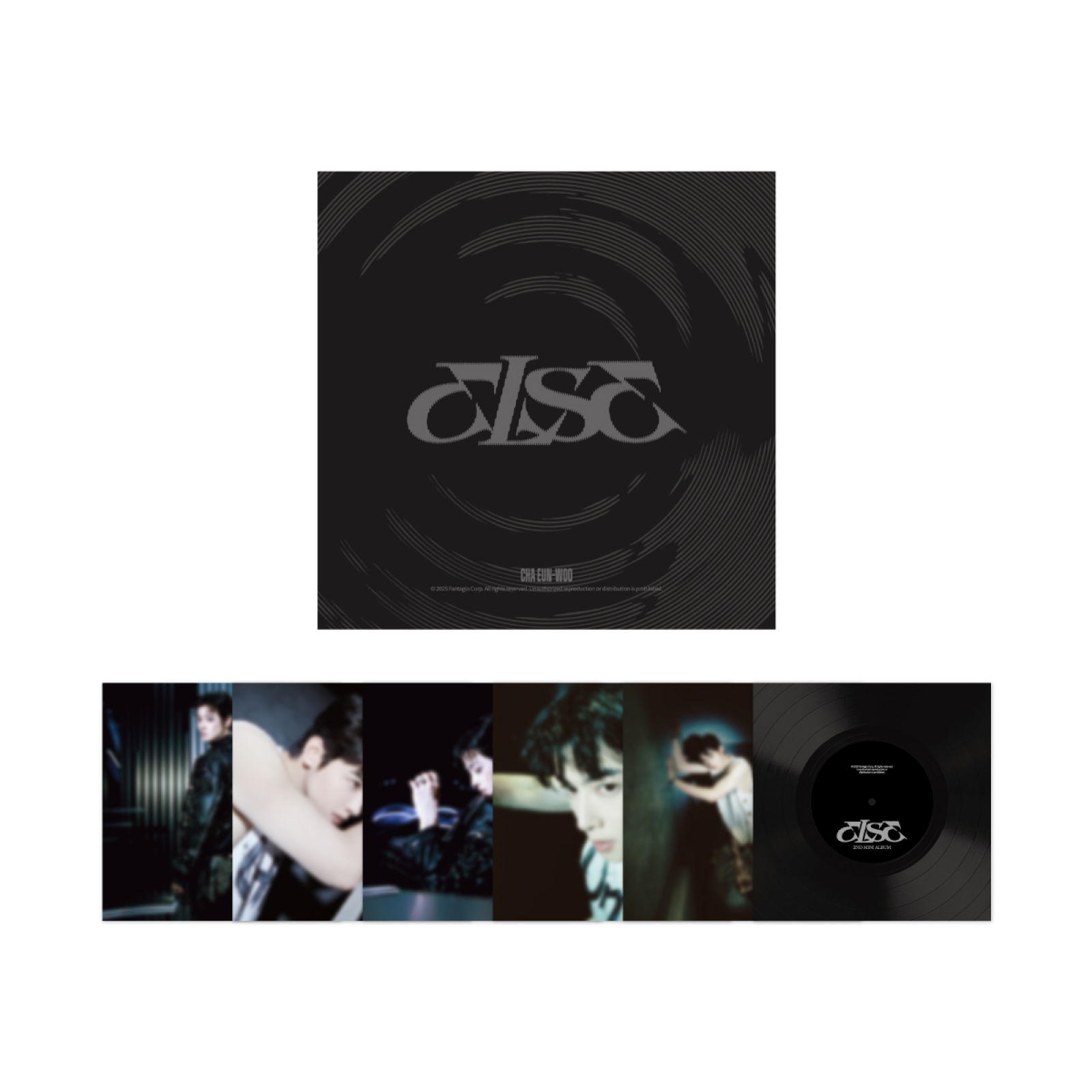ASTRO 車銀優 2ND MINI ALBUM "ELSE" 快閃店官方周邊 海報套組