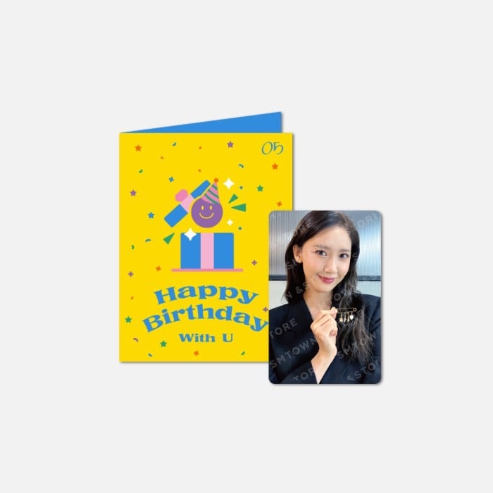GIRLS' GENERATION 少女時代 Yoona 潤娥 2023年生日周邊 生日小卡