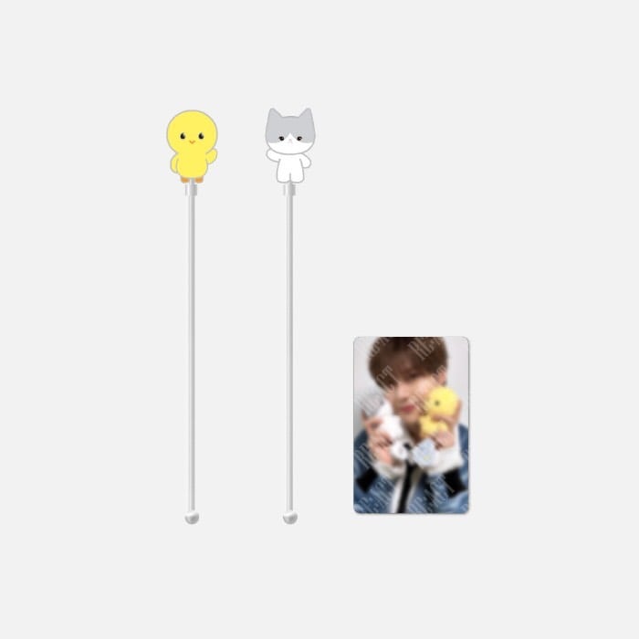 SHINee TAEMIN 2023 FANMEETING 'RE : ACT' 第二波周邊 TAEMARI & GGUNG 飲品攪拌棒套組