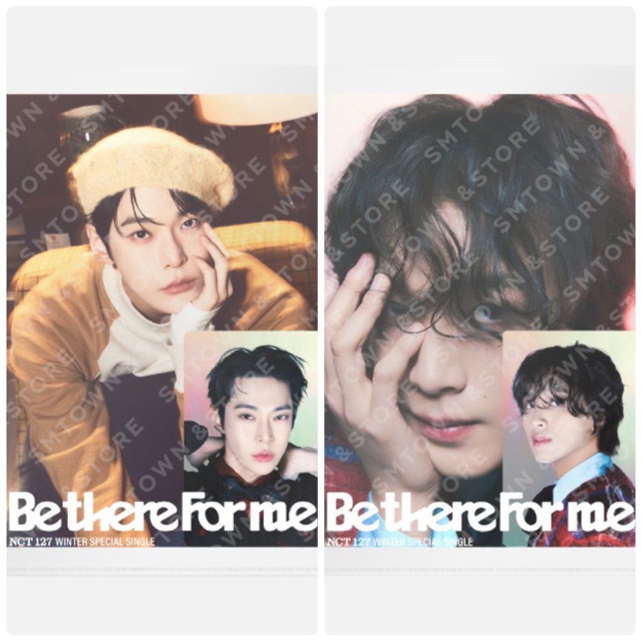 NCT 127 Winter Special Single 官方周邊 閃卡+寫真小卡套組