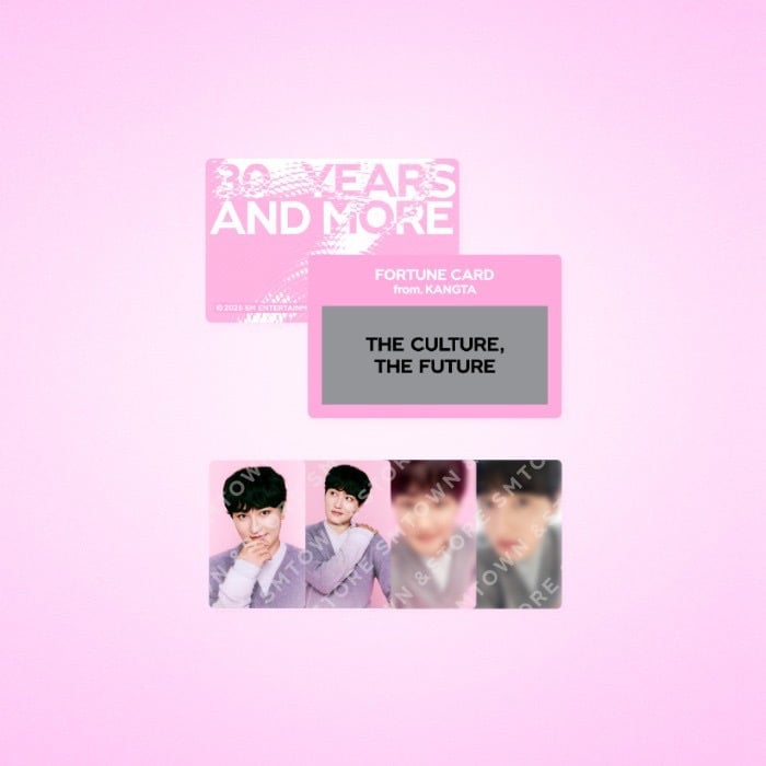 SMTOWN 30周年 LIVE 2025 官方周邊 幸運刮刮卡套組 (KANGTA)